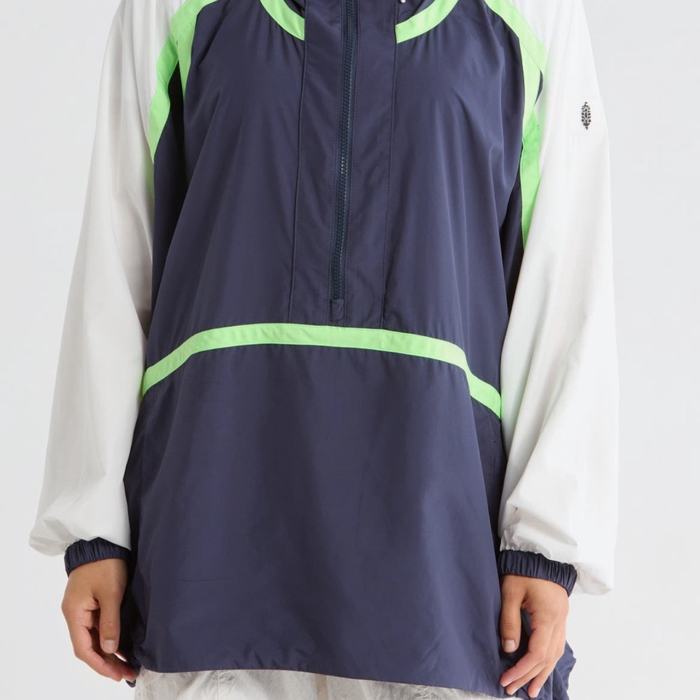 FP Movement by Free People Navy and White Jacket